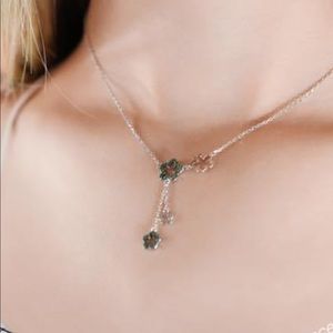 New! Beautiful Stamped Sterling Silver Necklace